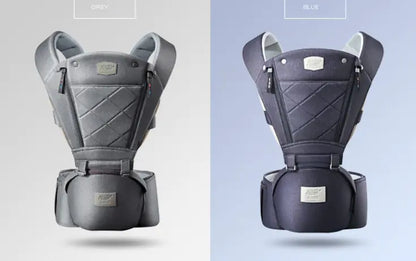 Porta-bebê com Assento de Quadril Bass Bear para Transporte Frontal